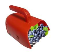Berry Harvest Scoop, Ergonomic Cherry and Blueberry Picker with Handle & Rake Comb, 5,51 x 4,88 pollici, Outdoor Collection Tool for Lawn, Leaves, Trees, Garden Plants, Fruit Gathering