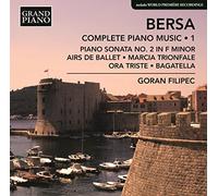 Blagoje Bersa – Opere per pianoforte, Vol. 1 – CD – NAXOS