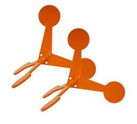 Bersaglio Attivato Al Colpo Con Risposta A Ribaltamento, Gara Di Tiro Interattiva Con Risposta A Ribaltamento, Divertente Gioco Di Allenamento Alla Precisione, Gioco Portatile (2pcs)