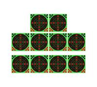 Bersaglio Con Effetto Splatter, Gioco Di Adesivi Fluorescenti Luminosi Con Dimensioni Da 20 Cm, 10 Pezzi Bersagli Per Addestramento, Per Pratica Di Tiro In Giardino Per Bambini Adulti Donne Uomini E A