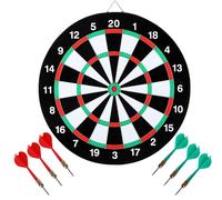 Bersaglio con freccette in metallo