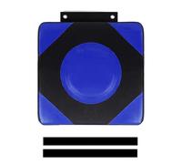 Bersaglio da boxe - Schiuma ad alta densità, superficie in pelle imbottita, cuscinetto da boxe montato a parete con strato di assorbimento degli urti | Attrezzatura da palestra professionale per allen