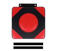 Bersaglio da boxe - Schiuma ad alta densità, superficie in pelle imbottita, cuscinetto da boxe montato a parete con strato di assorbimento degli urti | Attrezzatura da palestra professionale per allen