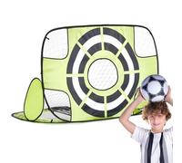 Bersaglio da calcio - Nylon | Goal Target Net Training Aid | Calcio Top Bins Practice Net per bambini adulti in cortile esercitazioni e allenamento quotidiano di calcio