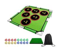 Bersaglio da golf con rete a squame | Rete da golf adesiva casual per la casa | Rete da golf per giovani adulti, giochi di golf casual a casa per interni ed esterni
