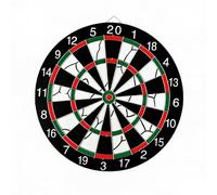 Bersaglio elettronico da 17 pollici, set da gioco con 6 punte in acciaio per adulti, bambini, giochi per feste