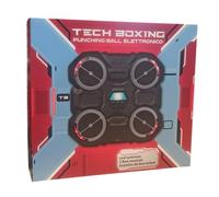 Bersaglio Elettronico da Boxe con LED e Musica, Punching Ball da Parete, Allenamento Riflessi e Coordinazione, 3 Modalità Musicali, Guantini Inclusi, Tech Boxing - idea regalo 3 anni +