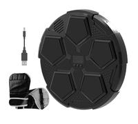 Bersaglio elettronico da boxe, macchina da boxe elettronica a LED, strumento per allenamento al chiuso con 6 velocità, per uomini, ragazzi, ragazze