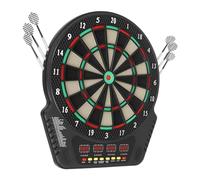 Bersaglio elettronico per freccette, 27 modalità di gioco con indicazioni vocali e conteggio automatico, con 6 freccette e 24 inserti, per 1-16 giocatori a casa e in bar
