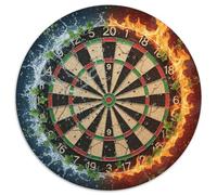 Bersaglio freccette: Ghiaccio e Fuoco Puzzle 1000Pcs Decorazione Per La Casa. Rilassamento E Intelligence Per Adulti E Bambini Da 14 Anni 1000pcs (67.5x67.5cm)