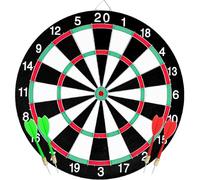 Bersaglio Freccette,Set di Freccett Gioco Tirassegno Anello numerico, Classico Bersaglio con 4 Freccette Professionali,Giochi per Freccette per Bambini