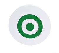Bersaglio mobile in schiuma EVA, perfetto per l'uso in giardino, per interni ed esterni (bianco verde)