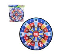 Bersaglio morbido con freccette e palline 36 cm