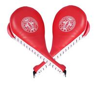 Bersaglio per calci da 2 pezzi, 39 × 19,5 × 5 cm Pad taekwondo Bersaglio calcio alto basso con piede Tae Kwon Do Karate Allenamento per kickboxing