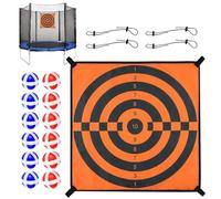 Bersaglio per freccette per bambini, divertenti complementi interattivi, giochi di trampolino per bambini, per allenamento, competizioni, vacanze, compleanni, esterni, casa,