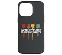 Bersaglio per freccette Vintage Giocatore di freccette Custodia per iPhone 14 Pro Max