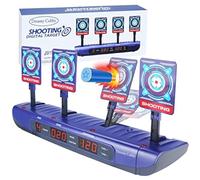 Bersaglio per Nervo, Obiettivo di Effetto sonoro e Intelligente Automatico per Pistole Nerf n-Strike Elite/Mega/rivale Giocattoli per 5 6 7 8 9 10 11 12 Anni Bambini Ragazzi Regali di Compleanno