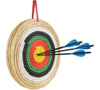 Bersaglio per tiro con l'arco realizzato a mano in paglia per arco ricurvo e arco compound (singolo strato da 2 cm di spessore)