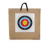Bersaglio quadrato for tiro con l'arco fatto a mano in paglia for, utilizzato for la pratica della caccia tra adolescenti e adulti(50 * 50 * 12cm)