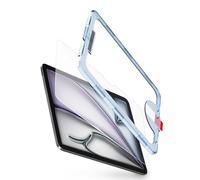 bersem Pellicola protettiva compatibile con iPad Air 11" M3 2025 / M2 2024, in vetro temperato, ultra trasparente, antigraffio, compatibile con custodie, kit EZ, confezione da 1