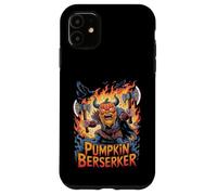 Berserker di zucca di Halloween vichingo Custodia per iPhone 11