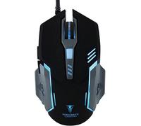 BERSERKER GAMING - Mouse Ottico con Cavo a 6 Pulsanti 3200DPI LED retroilluminato VESETI-V2 Nero