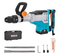 Berserker Martello demolitore SDS-Max da 1700 W, 11,3 kg, 1-9/16" 14 Amp elettrico resistente martello demolitore per calcestruzzo/marciapiede con custodia da trasporto scalpello piatto a punta toro