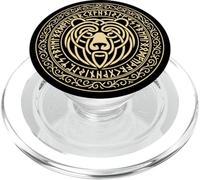 Berserker Orso Guerriero Rune di Odino Circolo Runico vichingo PopSockets PopGrip per MagSafe