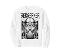 Berserker Viking Warrior Face feroce Mitologia norrena Felpa