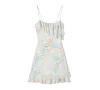 Bershka Abito da cocktail blu chiaro / rosa / bianco Donna Bershka 38