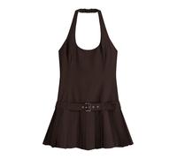 Bershka Abito marrone / marrone chiaro Donna - PROMO - Abiti - Miniabiti Bershka 34