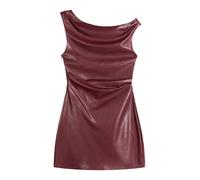 Bershka Abito rosso vino Donna Bershka 38