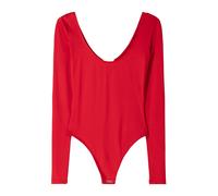 Bershka Body a maglietta rosso Donna Bershka XS