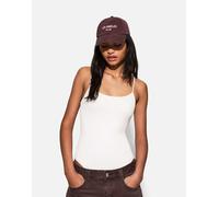 Bershka - Body senza maniche accollato bianco XS