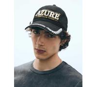 Bershka - Cappellino nero ricamato M