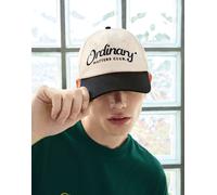 Bershka cappellino ricamato bianco M