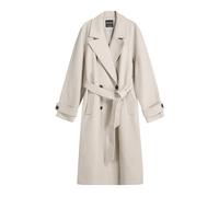 Bershka Cappotto di mezza stagione grigio sfumato Donna Bershka S