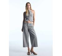 Bershka capri dritti grigi-Grigio 8