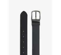 Bershka - Cintura larga double-face nera-Nero 85cm