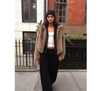 Bershka - Giacca beige-Marrone XS