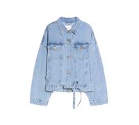 Bershka Giacca di mezza stagione blu denim Donna Bershka S