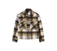 Bershka Giacca di mezza stagione écru / blu chiaro / marrone / mocca Donna Bershka XS