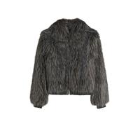 Bershka Giacca di mezza stagione grigio scuro Donna Bershka M