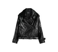 Bershka Giacca di mezza stagione nero Donna Bershka M