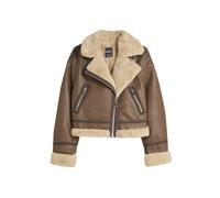 Bershka Giacca invernale beige / marrone / marrone scuro Donna Bershka L