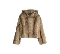 Bershka Giacca invernale marrone / marrone chiaro Donna Bershka M