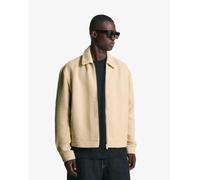 Bershka - Giacca rustica squadrata color cammello-Neutro XL