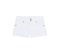Bershka Jeans bianco Donna - Abbigliamento - Taglie comode - Pantaloni - Shorts Bershka 24-25