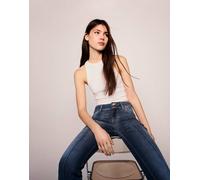 Bershka - Jeans blu bootcut a vita bassa 46