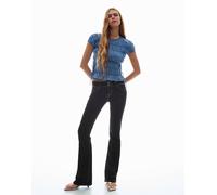 Bershka - Jeans bootcut neri-Nero 38